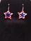 Red, White, and Blue Star Earrings product 2